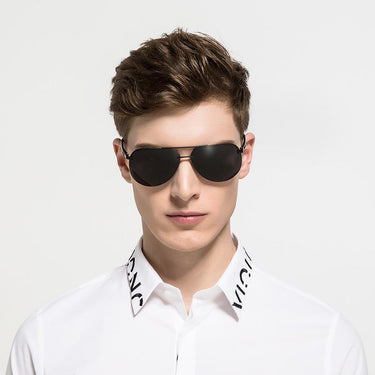 Classic Men's Aluminum Magnesium UV400 Polarized Driving Sunglasses  -  GeraldBlack.com