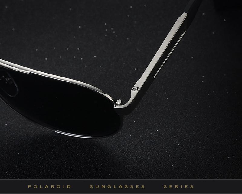 Classic Men's Polarized Big Size Mirror Fishing Driving Sunglasses Goggles - SolaceConnect.com