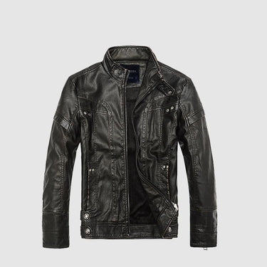 Classic Motorcycle Cowboy Jacket for Men in High Quality Leather  -  GeraldBlack.com