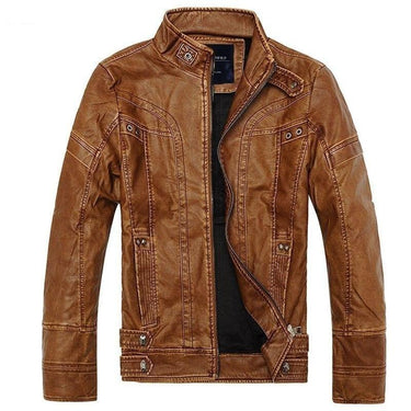 Classic Motorcycle Cowboy Jacket for Men in High Quality Leather  -  GeraldBlack.com