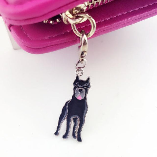 Classic Style Metal Animal Pet Dog Tag Car Key Ring Gift for Men - SolaceConnect.com