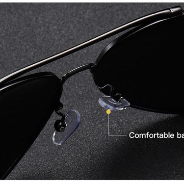 Classic Vintage Style Mirror Polarized Driving Aviation Men's Sunglasses - SolaceConnect.com