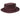 Classic Wool Felt Pork Pie Brown Fedora Hat with Round Top and Stingy Brim  -  GeraldBlack.com