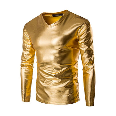 Coated Gold Silver Black Jackets Pants Men Suit Sets Dress Blazer Party stage show shiny clothes  -  GeraldBlack.com