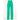 Cobalt Green Solid Color Perfect Fit Flared Leg Women's Pants with Back Zipper  -  GeraldBlack.com