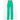 Cobalt Green Solid Color Perfect Fit Flared Leg Women's Pants with Back Zipper  -  GeraldBlack.com