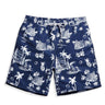 Coconut Tree Printed Men's Swimming Trunks for Bathing & Beachwear - SolaceConnect.com