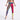 Colorful Splice Pattern Digital Printed Workout High Waist Fitness Leggings - SolaceConnect.com