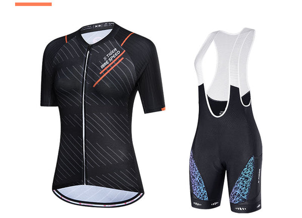 Comfortable Breathable Lycra Cycling Jersey Sets Skinsuit for Women  -  GeraldBlack.com