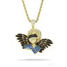 Cool Fashion Hip Hop Angel Pendant Necklace for Men and Women  -  GeraldBlack.com