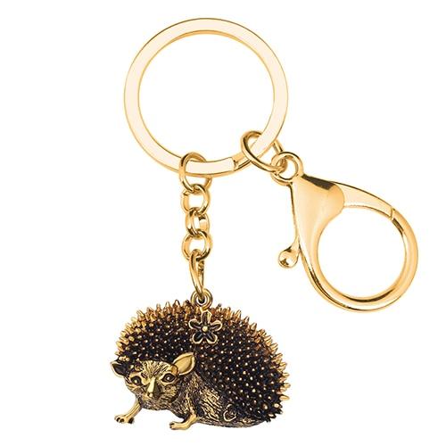 Cool Fashion Hipster Hedgehog Wild Animal Alloy Keychain Keyring Jewelry - SolaceConnect.com