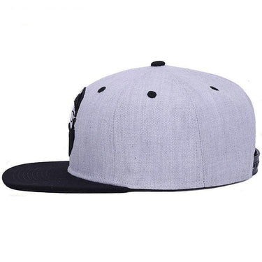 Cool Hip Hop Vintage Grey Baseball Cap for Men Women with Embroidery - SolaceConnect.com