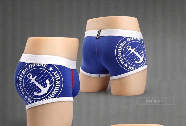 Cool Lycra Cotton Underwear for Men Solid Pattern Comfortable Boxer Pants  -  GeraldBlack.com