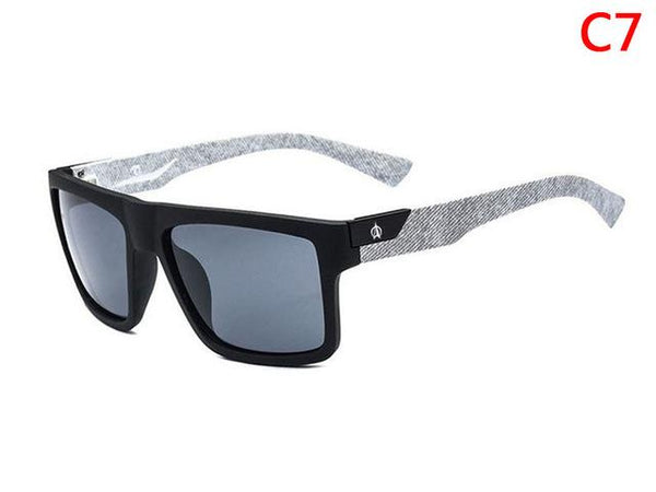 Cool Travel Square Abti-Reflective UV400 Travel Sunglasses for Men - SolaceConnect.com