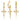 Copper Micro Pave Cubic Zirconia Classic Cross Drop Earrings for Women  -  GeraldBlack.com