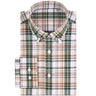 Cotton Long Sleeve Plaid Checkered Pocket Less Casual Button Shirts - SolaceConnect.com
