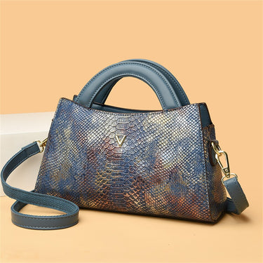 Crocodile pattern Shoulder Bags Large Capacity Handbags and Purses Messenger Bags Casual Fashion Sac  -  GeraldBlack.com