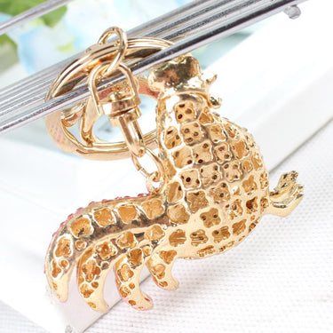 Cute Rooster Fashion Jewellery Rhinestone Crystal Purse & Key Chain - SolaceConnect.com