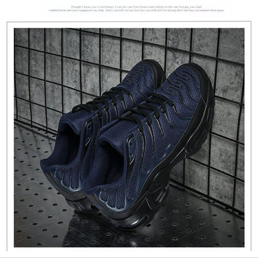 Dark Blue Men Breathable Trainers Fashions Mesh Basket Tenis Hombre Running Shoes Big Size 47  -  GeraldBlack.com