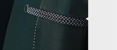 Dark Green Blazer Pant Fashion Wedding Casual Business 2 Piece Suit for Men  -  GeraldBlack.com