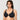 Dark Heather Cotton Wireless Plus Size Front Closure Bra for Women  -  GeraldBlack.com