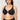 Dark Heather Cotton Wireless Plus Size Front Closure Bra for Women  -  GeraldBlack.com