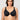 Dark Heather Cotton Wireless Plus Size Front Closure Bra for Women  -  GeraldBlack.com