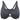 Dark Heather Cotton Wireless Plus Size Front Closure Bra for Women  -  GeraldBlack.com