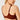 Dark Rust Floral Unlined Underwire Full Coverage Minimizer Bra for Women  -  GeraldBlack.com