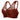 Dark Rust Lace Front Closure Full Coverage Wirefree Sheer Bra for Women  -  GeraldBlack.com