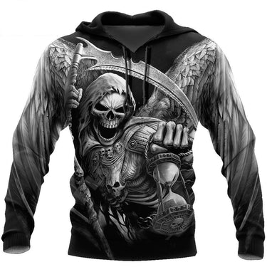 Death Skull Tattoo 3D All Over Printed Hoodie Sweatshirt for Men and Women  -  GeraldBlack.com