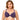 Deep Plum Floral Lace Racerback Full Coverage Underwire Bra for Women  -  GeraldBlack.com