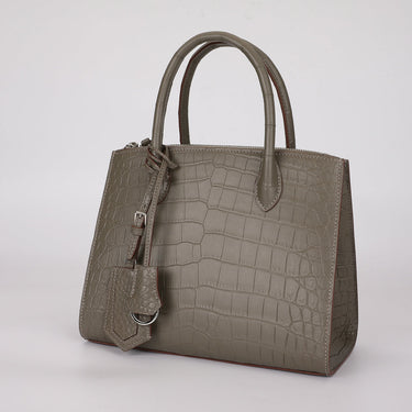 Designer Crocodile Leather Women Business Large Capacity Female Handbag 45  -  GeraldBlack.com