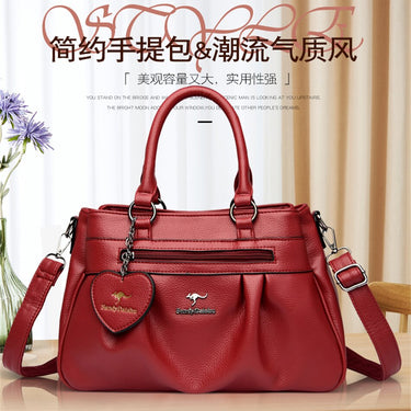 Designer Handbags Large Capacity Casual Totes Simple Pu Leather Shoulder Bags Fashion Crossbody Bag  -  GeraldBlack.com
