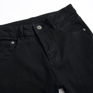 Designer Hip Hop Swag Black Skinny Ripped Denim Jeans for Men - SolaceConnect.com