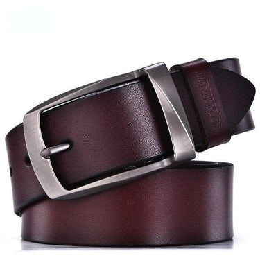 Designer Men's Belts with High Quality Genuine Cowhide Leather Strap - SolaceConnect.com