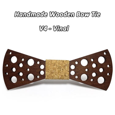 Dot Handmade Men's Wooden Butterfly Gravata Bowties for Men & Women - SolaceConnect.com