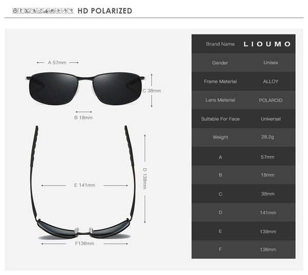 Driving Men's HD Polarized Anti-Reflective Police Goggles Sunglasses  -  GeraldBlack.com