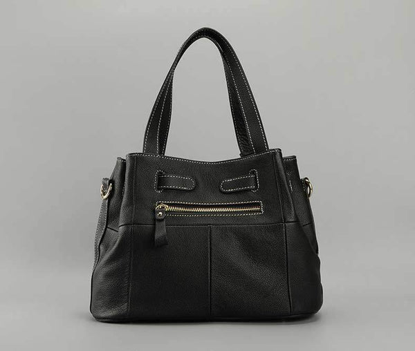 Elegant Cow Leather Women's Shoulder Bag Orange Crossbody Fashion Handbag - SolaceConnect.com