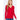 Elegant Fashion Women's Red Long Sleeves V-Neck Placket Thermal Top  -  GeraldBlack.com