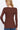 Elegant Fashion Women's Sepia Long Sleeves V-Neck Placket Thermal Top - SolaceConnect.com