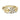 European Classic Style Flower Crystal CZ Gold Color Rings for Women - SolaceConnect.com