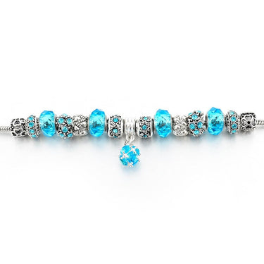 European Crystal Charm Glass Beaded Bracelets & Bangles for Women  -  GeraldBlack.com