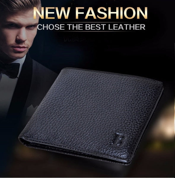 Famous Genuine Leather Thin Wallets with Coin Pocket and Card Holder  -  GeraldBlack.com