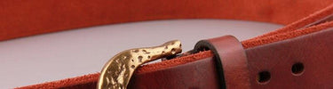 Cow Genuine Skin Leather Belts Brass Pin Buckle Metal Belt for Men Fancy Vintage Mens Jeans - SolaceConnect.com