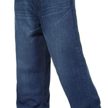 Fashion baggy jeans man dark blue color Hiphop loose skateboard big size 30-46 Pantalones Botton Trousers  -  GeraldBlack.com