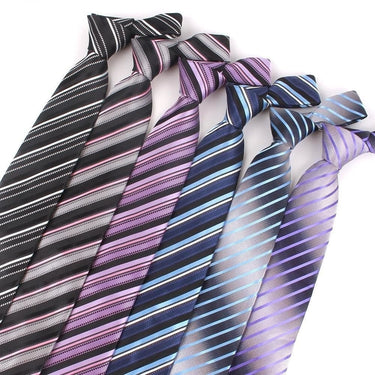 Fashion Business Party Suits Striped Silk Neckties for Men and Women  -  GeraldBlack.com