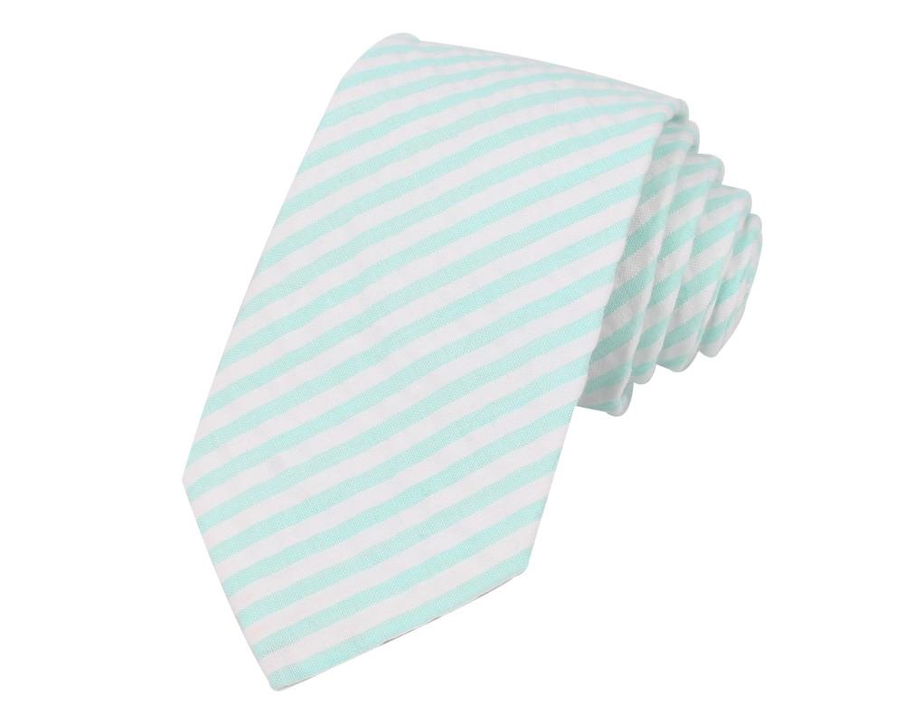 Fashion Casual Cotton Wedding Business Striped Neckties for Men and Women - SolaceConnect.com