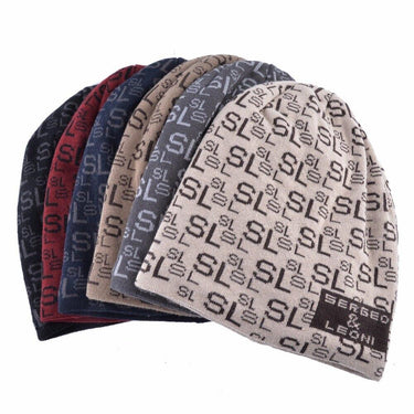 Fashion Casual Crochet Knitted Wool Beanies for Men and Women  -  GeraldBlack.com