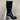 Fashion Knee High Platform Boots Women Autumn Winter Chunky Heel Knight Boots Classic Black Shoes  -  GeraldBlack.com